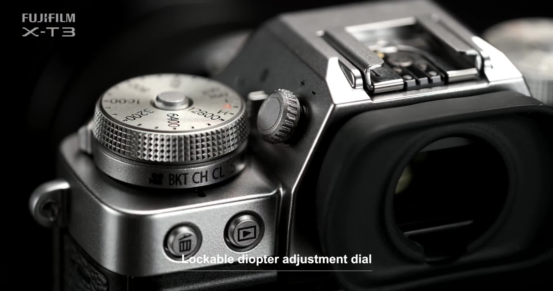 Fujifilm X-T3 Mirrorless Digital Camera, Black with Fujinon XF16